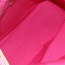 CELINE Paris Macadam Tote Bag Denim Pink Gold Auth 157252-10