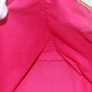 CELINE Paris Macadam Tote Bag Denim Pink Gold Auth 157252-20