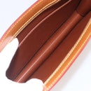 LOUIS VUITTON Epi Pochette Homme Bag Brown Zipangu Gold M52528 LV Auth 157254-9