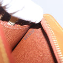 LOUIS VUITTON Epi Pochette Homme Bag Brown Zipangu Gold M52528 LV Auth 157254-12