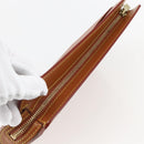 LOUIS VUITTON Epi Pochette Homme Bag Brown Zipangu Gold M52528 LV Auth 157254-5
