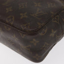 LOUIS VUITTON Monogram Trousse Toilette 28 Clutch Bag M47522 LV Auth 157256-14
