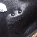 Christian Dior Trotter Canvas Shoulder Bag Beige Gold Auth 157258-16