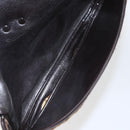 Christian Dior Trotter Canvas Shoulder Bag Beige Gold Auth 157258-17