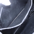 Salvatore Ferragamo Shoulder Bag Leather Black Gold Auth 157262-11