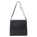 Salvatore Ferragamo Shoulder Bag Leather Black Gold Auth 157262-2