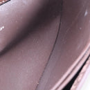 Christian Dior Trotter Canvas Shoulder Bag Brown Gold Auth 157265V-15