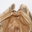 CHANEL Camelia Tote Bag Straw Beige Gold CC Auth 157274-19