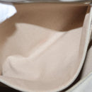 CHANEL COCO Mark Chain Shoulder Bag Leather Gray Silver CC Auth 157276-20