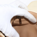 CHANEL Matelasse Chain Shoulder Bag Leather Ivory Silver CC Auth 157279-23