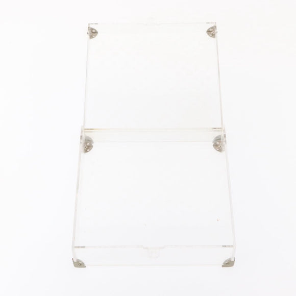 LOUIS VUITTON LV Cup puzzle Paper weight Red White LV Auth 157284SAM