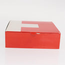 LOUIS VUITTON LV Cup puzzle Paper weight Red White LV Auth 157284SAM-7