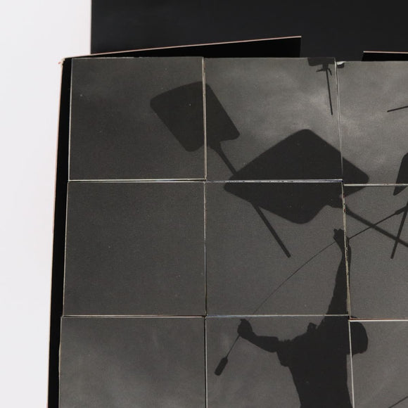 LOUIS VUITTON LV Cup puzzle Paper weight Red White LV Auth 157284SAM