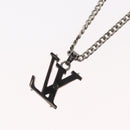LOUIS VUITTON Collier LV Psychedelic Necklace Silver MP3353 LV Auth 157285M-12