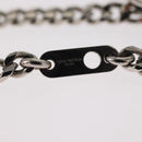 LOUIS VUITTON Collier LV Psychedelic Necklace Silver MP3353 LV Auth 157285M-19