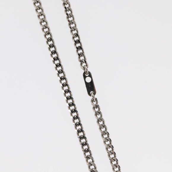 LOUIS VUITTON Collier LV Psychedelic Necklace Silver MP3353 LV Auth 157285M