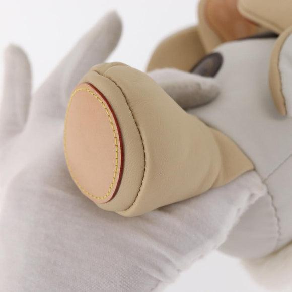 LOUIS VUITTON Monogram Doduruisu Rabbit White Beige GI0367 LV Auth 157286SAM