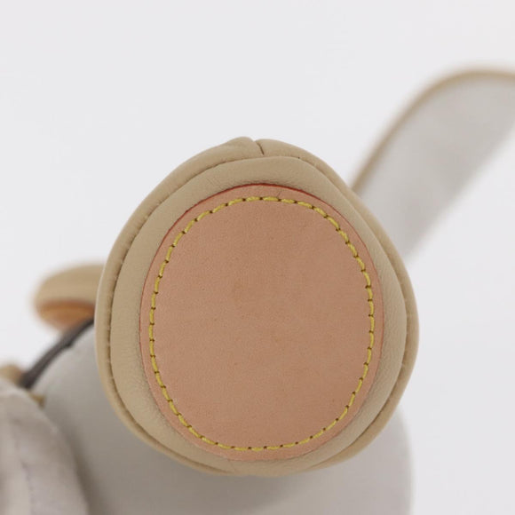 LOUIS VUITTON Monogram Doduruisu Rabbit White Beige GI0367 LV Auth 157286SAM