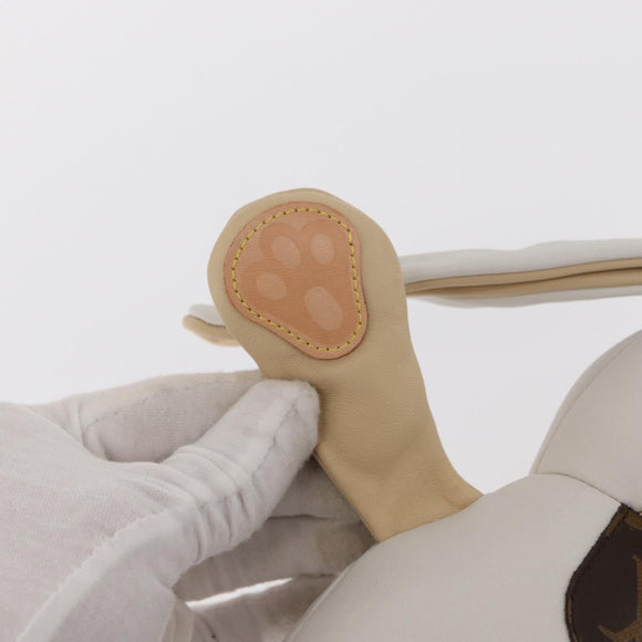 LOUIS VUITTON Monogram Doduruisu Rabbit White Beige GI0367 LV Auth 157286SAM