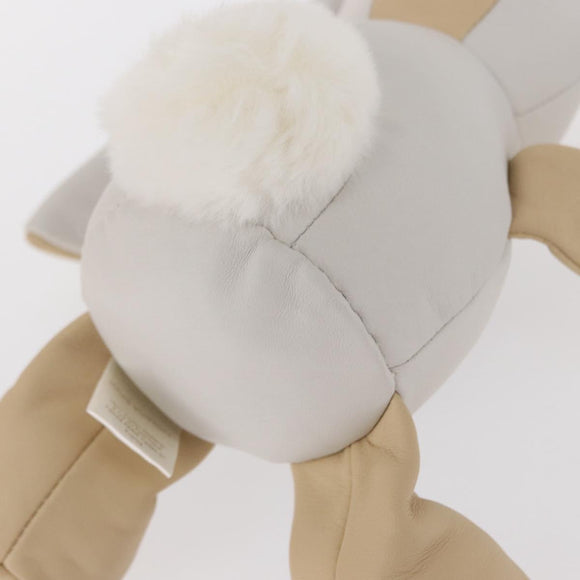 LOUIS VUITTON Monogram Doduruisu Rabbit White Beige GI0367 LV Auth 157286SAM