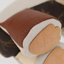 LOUIS VUITTON Monogram Dudu Oscar Stuffed dog White Black GI0251 Auth 157287SAM-8