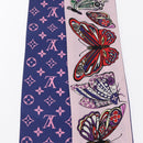 LOUIS VUITTON Bando World of Love Scarf Silk Pink M71489 LV Auth 157290-4