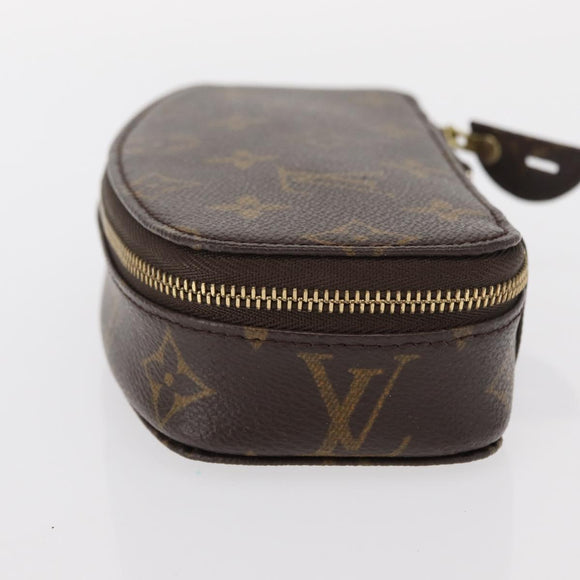 LOUIS VUITTON Monogram Posh Monte Carlo Jewelry Box M47350 LV Auth 157291