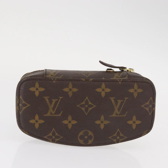 LOUIS VUITTON Monogram Posh Monte Carlo Jewelry Box M47350 LV Auth 157291