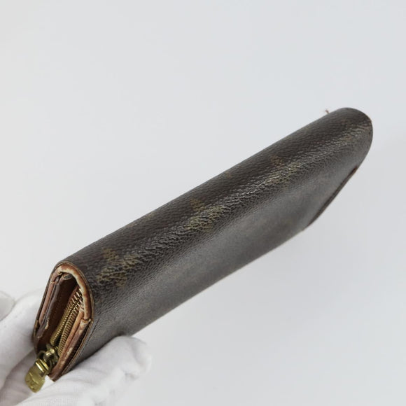 LOUIS VUITTON Monogram Wallet 3 Set LV Auth 157292