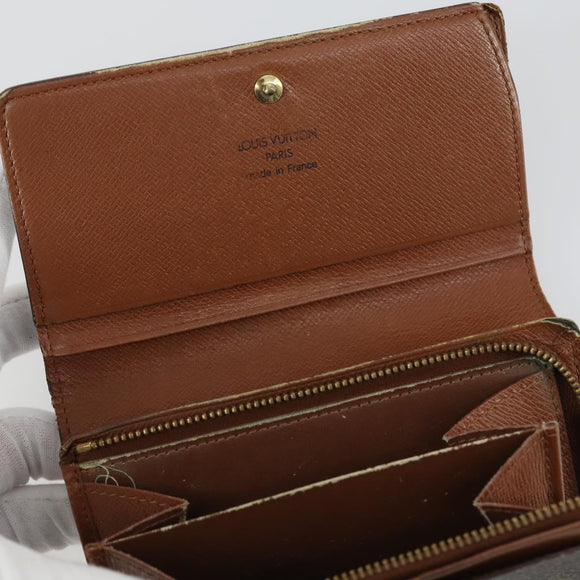 LOUIS VUITTON Monogram Wallet 3 Set LV Auth 157292