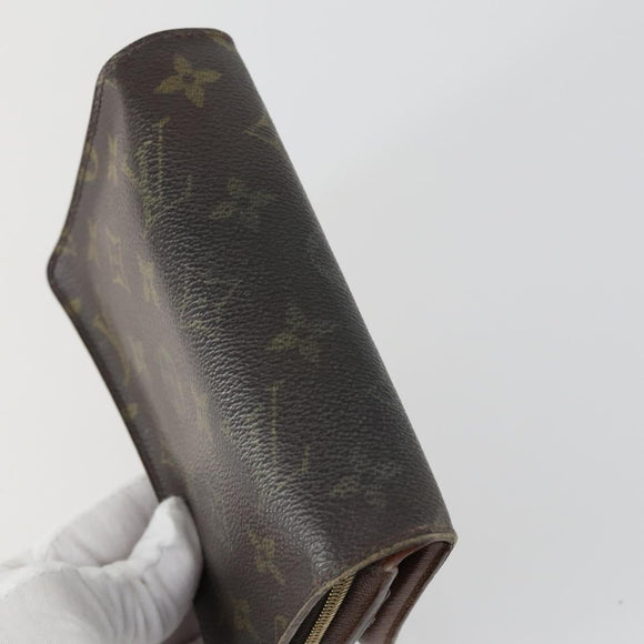 LOUIS VUITTON Monogram Wallet 3 Set LV Auth 157292