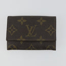 LOUIS VUITTON Monogram Wallet 3 Set LV Auth 157292-2