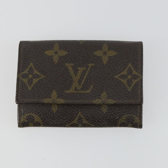 LOUIS VUITTON Monogram Wallet 3 Set LV Auth 157292