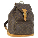 LOUIS VUITTON Monogram Montsouris GM Backpack M51135 LV Auth 157301-1
