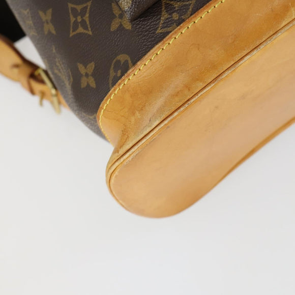 LOUIS VUITTON Monogram Montsouris GM Backpack M51135 LV Auth 157301