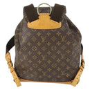 LOUIS VUITTON Monogram Montsouris GM Backpack M51135 LV Auth 157301-2
