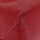 LOUIS VUITTON Epi Petit Noe Shoulder Bag Red M44107 LV Auth 157304-9