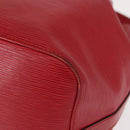 LOUIS VUITTON Epi Petit Noe Shoulder Bag Red M44107 LV Auth 157304-16