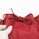 LOUIS VUITTON Epi Petit Noe Shoulder Bag Red M44107 LV Auth 157304-18