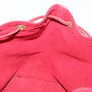 LOUIS VUITTON Epi Petit Noe Shoulder Bag Red M44107 LV Auth 157304-19