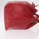 LOUIS VUITTON Epi Petit Noe Shoulder Bag Red M44107 LV Auth 157304-3