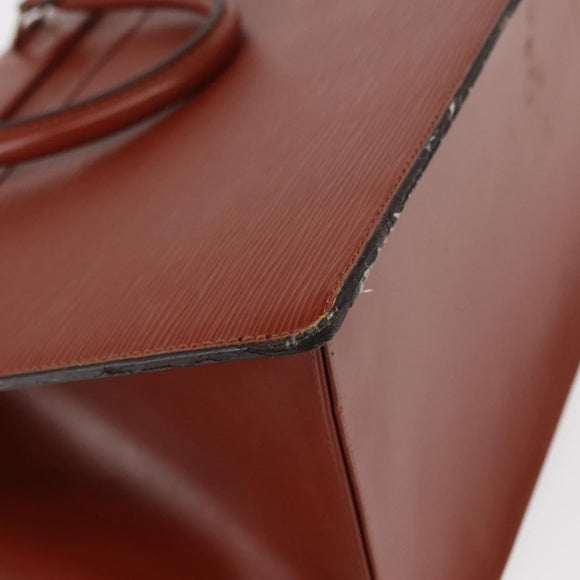 LOUIS VUITTON Epi Riviera Hand Bag Brown M48183 LV Auth 157305