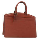 LOUIS VUITTON Epi Riviera Hand Bag Brown M48183 LV Auth 157305-1