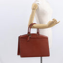LOUIS VUITTON Epi Riviera Hand Bag Brown M48183 LV Auth 157305-22