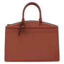 LOUIS VUITTON Epi Riviera Hand Bag Brown M48183 LV Auth 157305-13