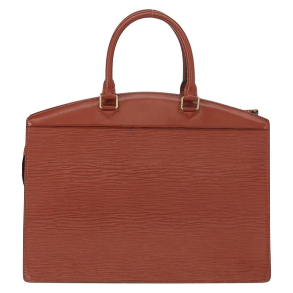 LOUIS VUITTON Epi Riviera Hand Bag Brown M48183 LV Auth 157305