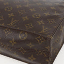 LOUIS VUITTON Monogram Sac Plat Hand Bag M51140 LV Auth 157306-9
