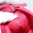 PRADA Hand Pouch Nylon Pink Auth 157315V-11