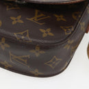 LOUIS VUITTON Monogram Saint Cloud PM Shoulder Bag M51244 LV Auth 157323-15