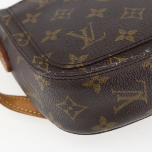 LOUIS VUITTON Monogram Saint Cloud PM Shoulder Bag M51244 LV Auth 157323